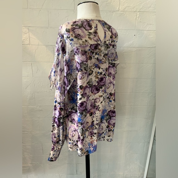 PARKER floral silk blouse - Picture 11 of 14
